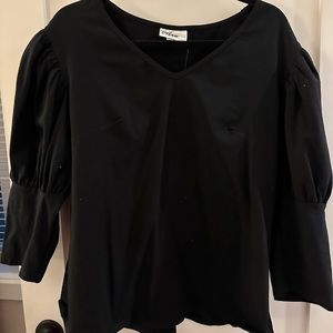 Vixen, Carnival top in black, 3X, NWT